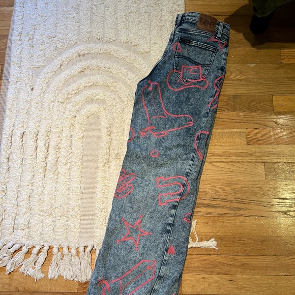 Lee Brand *CUSTOM* Cowgirl Barbie jeans. - Picture 2 of 3